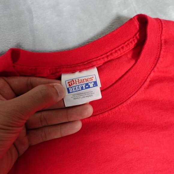 Vintage Adobe Acrobat 7.0 Computers Tech T Shirt Mens L Slim Red 2004 - Picture 7 of 9